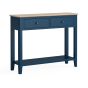 Marlow Navy Console Table by Corndell/Global Home Group  | Style Our Home