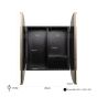 Bowie 2-Doors Wall Cabinet