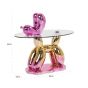 Usha with Glass End Table