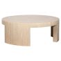 Biltmore Italian Travertine Round Coffee Table by Richmond Interiors | Style Our Home