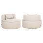 Nammos Beige Outdoor Swivel Lounge Chair by Richmond Interiors | Style Our Home