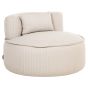 Nammos Beige Outdoor Swivel Lounge Chair