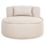 Nammos Beige Outdoor Swivel Lounge Chair