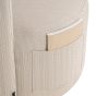 Marlin Beige Outdoor Swivel Dining Chair