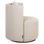 Marlin Beige Outdoor Swivel Dining Chair
