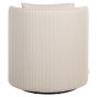 Marlin Beige Outdoor Swivel Dining Chair