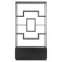 Bonvoy Black 2-Drawers Display Cabinet
