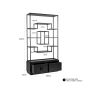 Bonvoy Black 2-Drawers Display Cabinet