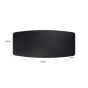 Bonvoy Black 235cm Dining Table