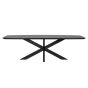 Bonvoy Black 260cm Dining Table