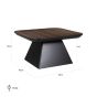Bonvoy Brown Coffee Table