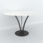 Studio Line Bistro Dining Table - 4 Seater in Black & White by Steve Bristow | Style Our Home