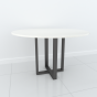 Studio Line Dining Table - 4 Seater in Black & Gold by Steve Bristow | Style Our Home