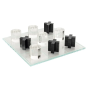 Tic tac toe Zala (Black) by  Richmond Interiors | Style Our Home