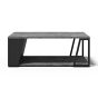 Albi Concrete / Black Metal Coffee Table | Style Our Home
