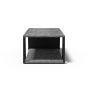 Albi Concrete / Black Metal Coffee Table | Style Our Home
