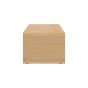 Berlin Oak (Veneer) / Pure White Coffee Table | Style Our Home
