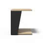 Albi Light Oak / Black Side Table | Style Our Home
