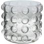 Bobble Clear Glass Candle Holder Small 18cm by Ora Designs | Style Our Home