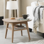 Dansk Lamp Table With Shelf - Style Our Home