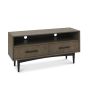 Vintage Weathered Oak Entertainment Unit - Style Our Home