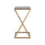 Paramount Brushed Gold Sofa Table 