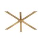 Conrad Faux Marble and Gold-Plated Dining Table - Style Our Home