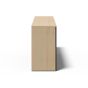 Albi Light Oak / Black Metal Sideboard 190 | Style Our Home
