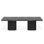 Dusk 002 Concrete & Black Dining Table - Style Our Home