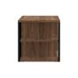 Albi Walnut / Black Metal Tv Stand 190 | Style Our Home
