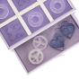 Tic tac toe Jay (Purple) by  Richmond Interiors | Style Our Home