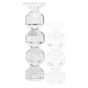 Candle holder Safia big (Clear transparent) by  Richmond Interiors | Style Our Home