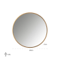 Mirror Maesa gold (Gold) by  Richmond Interiors | Style Our Home