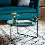 Abbas Coffee Table Teal by Hudson Living | Style Our Home