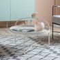 Abbas Coffee table White by Hudson Living | Style Our Home 