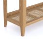 Halmstad Natural Oak Open Bookcase by Hertiance Furniture | Style Our Home