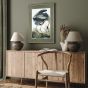 Vintage Blue Heron Framed Art  by Gallery Living | Style Our Home