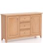 Arlyn Natual Oak 2 Door 3 Drawer Sideboard by Hertiance Furniture | Style Our Home