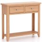 Arlyn Natual Oak Console Table by Hertiance Furniture | Style Our Home