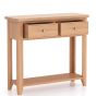 Arlyn Natual Oak Console Table by Hertiance Furniture | Style Our Home