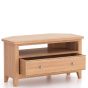 Arlyn Natual Oak Corner TV Cabinet by Hertiance Furniture | Style Our Home