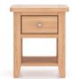 Arlyn Natual Oak Lamp Table by Hertiance Furniture | Style Our Home