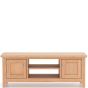Arlyn Natual Oak Wide TV Cabinet by Hertiance Furniture | Style Our Home