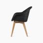 Edgard Dining Chair Teak Base by Vincent Sheppard in Old Lace | Style Our Home