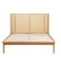 150cm Astrid Rattan Bed Oak by Birlea | Style Our Home