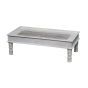 Meera Hand Carved Furniture Coffee Table with Glass | Style Our Home