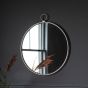 Bayswater Silver Round Mirror - Style Our Home