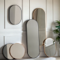 Bennet Black Round Mirror by Hudson Living | Style our Home 