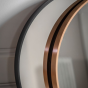 Bennet Black Round Mirror by Hudson Living | Style our Home 