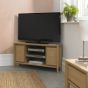 Bergen Oak Corner Entertainment Unit - Style Our Home